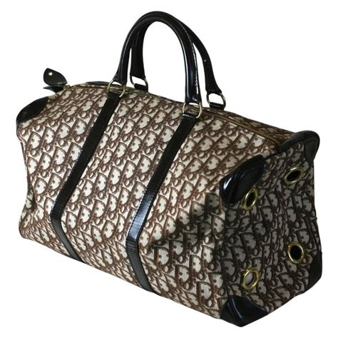 christian dior dog carrier|purses to carry dogs in.